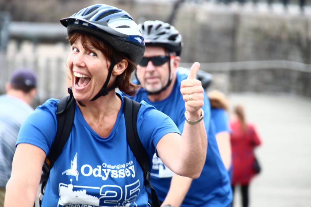 Odyssey Challenging Cancer Bike Fundraising