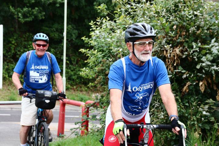 Odyssey Challenging Cancer Bike Fundraising