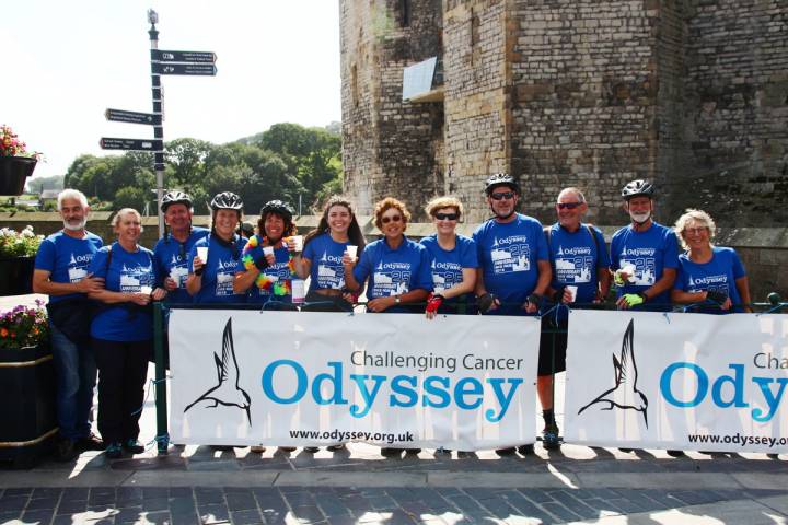 Odyssey Challenging Cancer Bike Fundraising