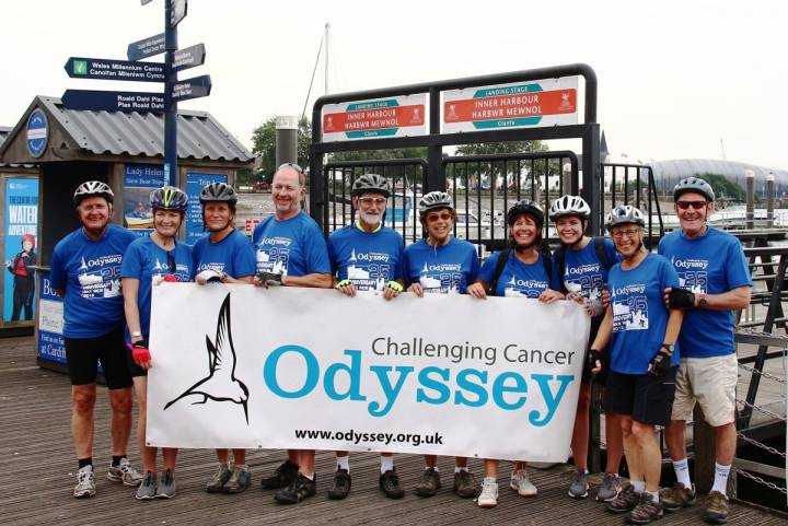 Odyssey Challenging Cancer Bike Fundraising