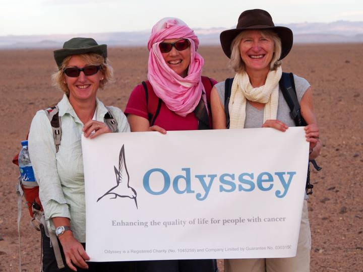 Odyssey Challenging Cancer Sahara Walk