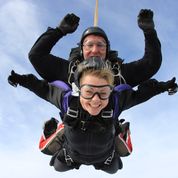 Fundraising by Sky Diving